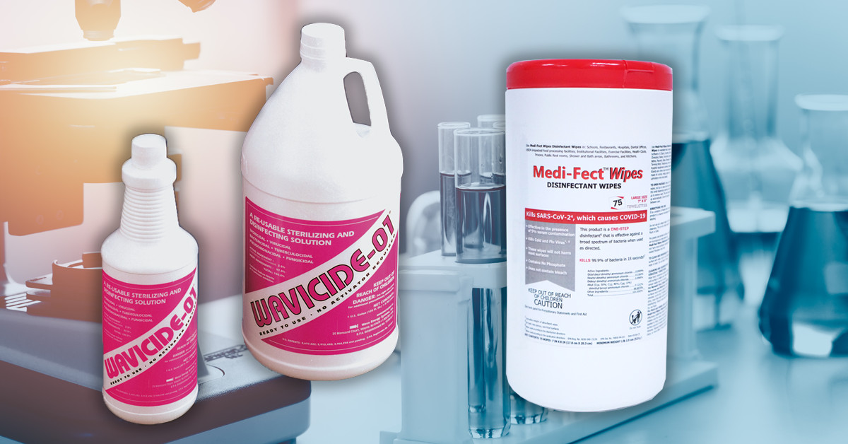 High Level Disinfectant Mostly In Dialysis Endoscopy And Laboratories Wavicide® High-Level Disinfectant - Mystaire